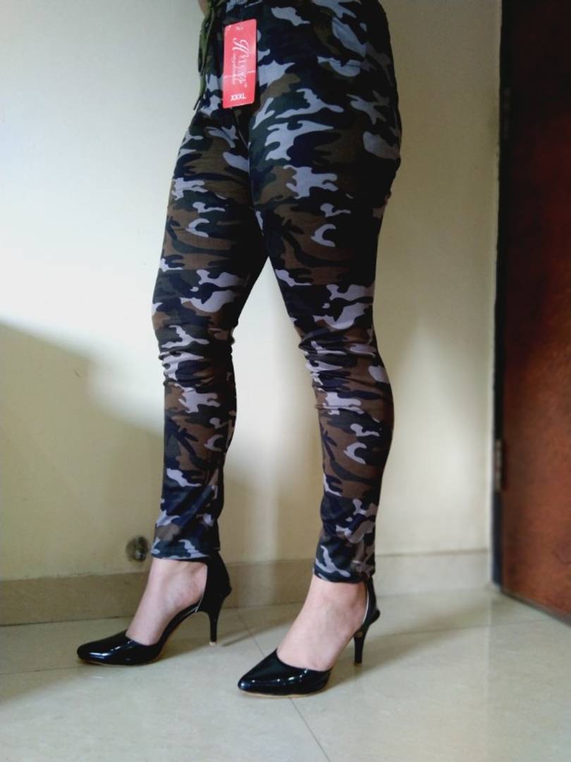 Fashion Trendy Attractive Stretchable Cotton Lycra   Printed Jegging